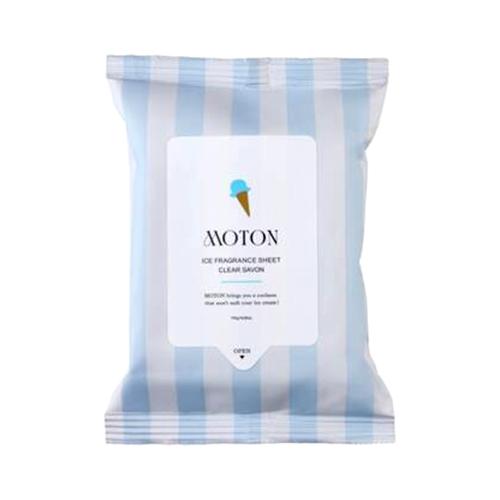 モトン（MOTON）　アイスフレグランスシート　CLEAR　SAVON　20枚入り ハンズ | 