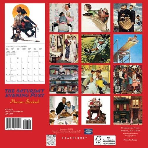 2026年版・壁掛】Graphique de France ノーマン・ロックウェル