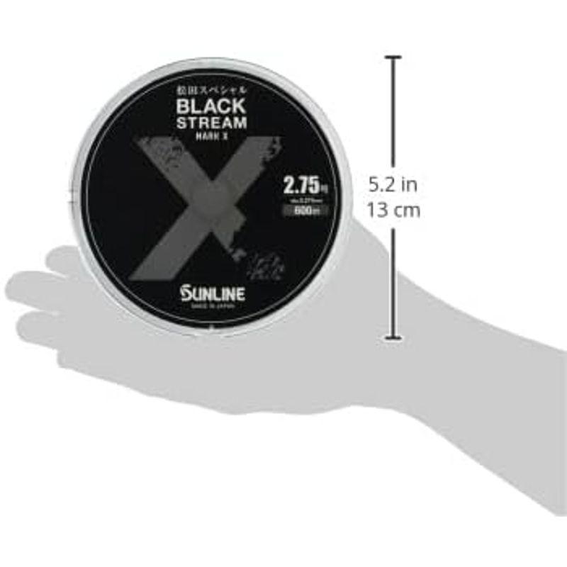 サンライン(SUNLINE) 松田スペシャル ブラックストリームマークX 600m単品 2.75号｜hands-new-shop｜04