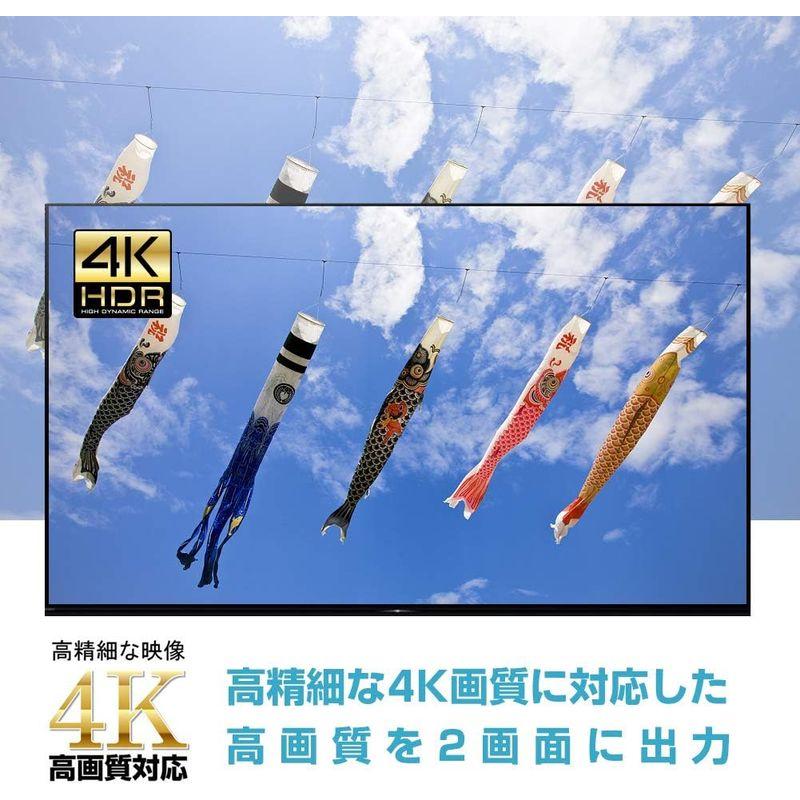 Midowin HDMI 分配器 1入力2出力 同時出力 HDMI セレクター 4K 3D HDCP Ver 1.4 Nintendo Sw｜hands-new-shop｜04