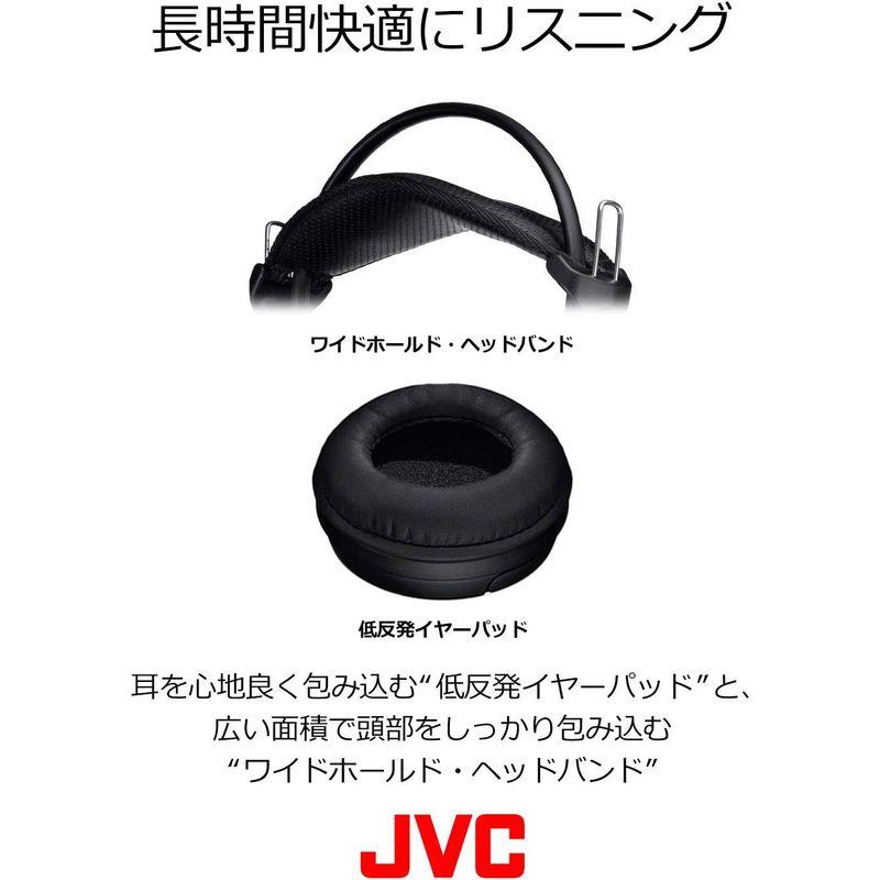 JVC HA-RZ910 密閉型ステレオヘッドホン 室内用(テレビ・ゲーム向け) 1.2m+延長2.3mコード付き｜hands-new-shop｜08