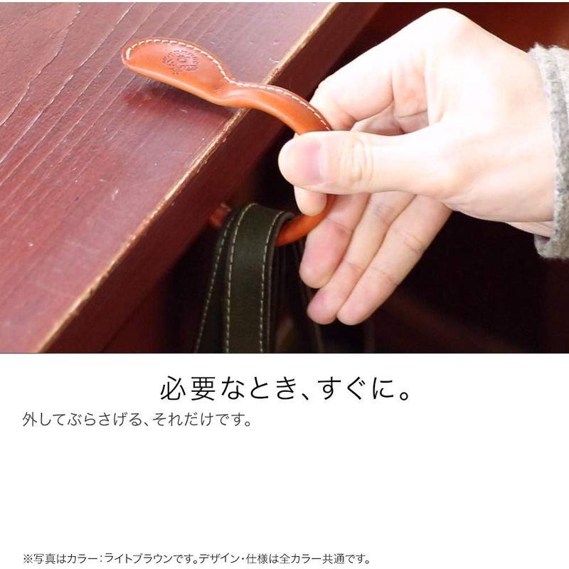 HUKURO ハンガー ブレスレット バッグハンガー 革 メンズ レディース Mサイズ グリーン｜hands-new-shop｜02