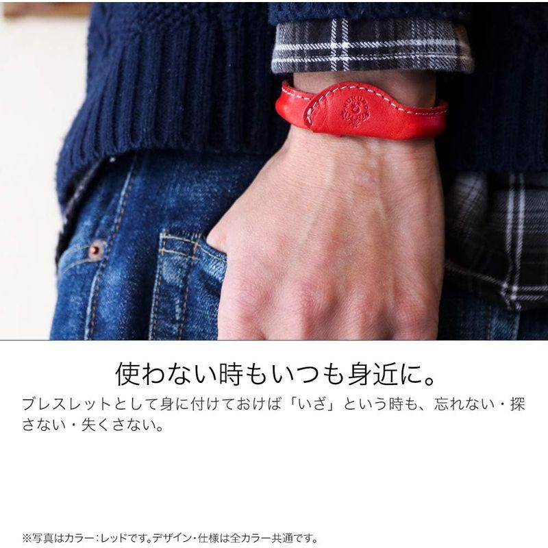 HUKURO ハンガー ブレスレット バッグハンガー 革 メンズ レディース Mサイズ グリーン｜hands-new-shop｜08