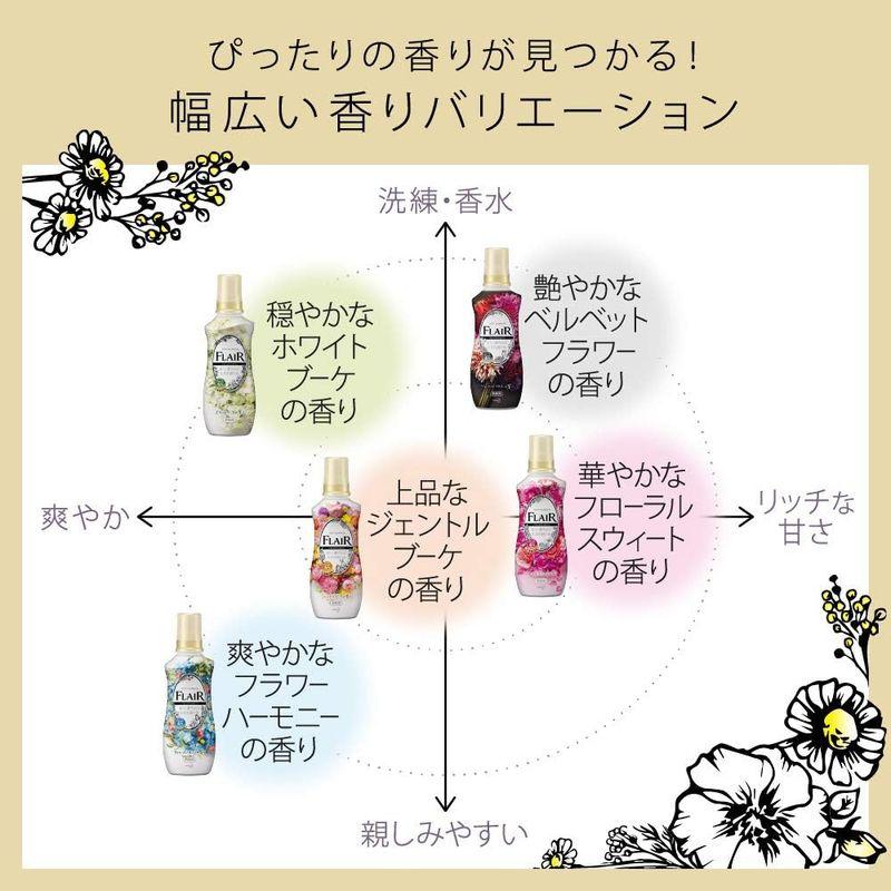 大容量フレアフレグランス 柔軟剤 ジェントル&ブーケの香り 詰め替え 2000ml｜hands-new-shop｜09