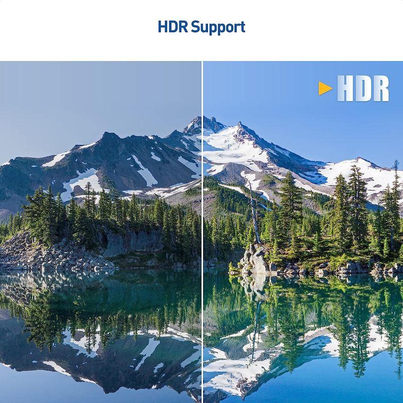 Cable Matters HDMI L字 アダプタ 8K HDMI変換アダプター 90°角度変更 HDMI オス メス HDMI延長アダプ｜hands-new-shop｜05