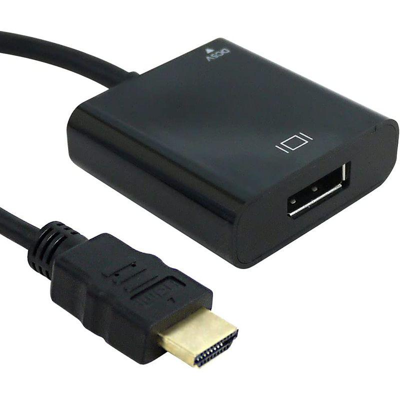 HDMI-DisplayPort変換アダプタ/HDMI to ディスプレイポート 変換ケーブル 4K対応 HDTV LCDモニター 対応 金｜hands-new-shop｜03