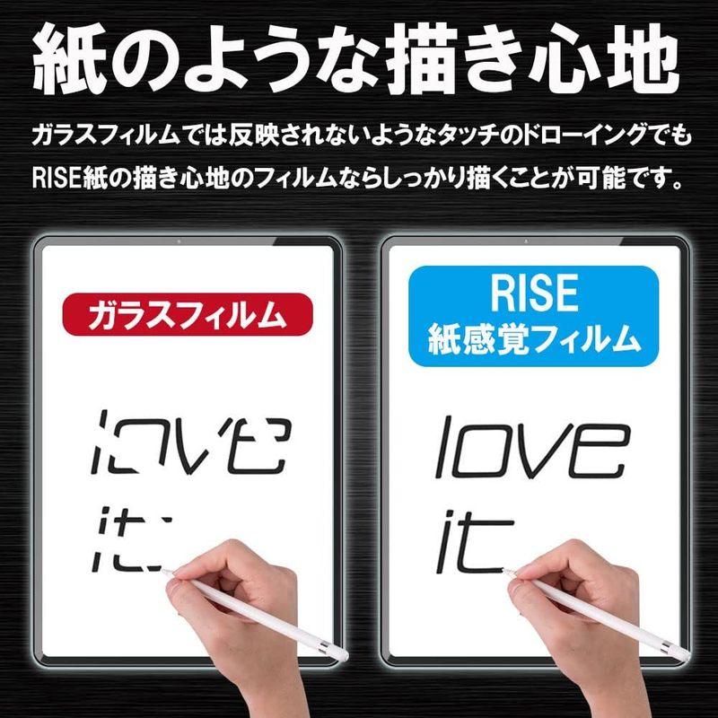 RISE フィルム ペーパー 紙 テクスチャ ブルーライトカット Surface pro 7 + 7 Plus/Surface pro 7/｜hands-new-shop｜05