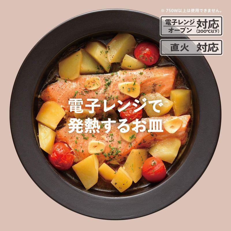 和平フレイズ 電子レンジOK 発熱するお皿 24cm 直火・オーブンにも対応 肉料理 魚料理 焼き魚 野菜 調理して食卓へ レシピ付 マジカ｜hands-new-shop｜04