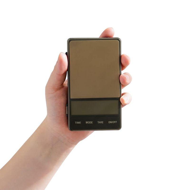 watchget ポケットデジタルスケール 携帯タイプ 計量器高精度ドリップはかり電子スケール1000g 0.1g単位 乾電池 コンパクト計｜hands-new-shop｜05