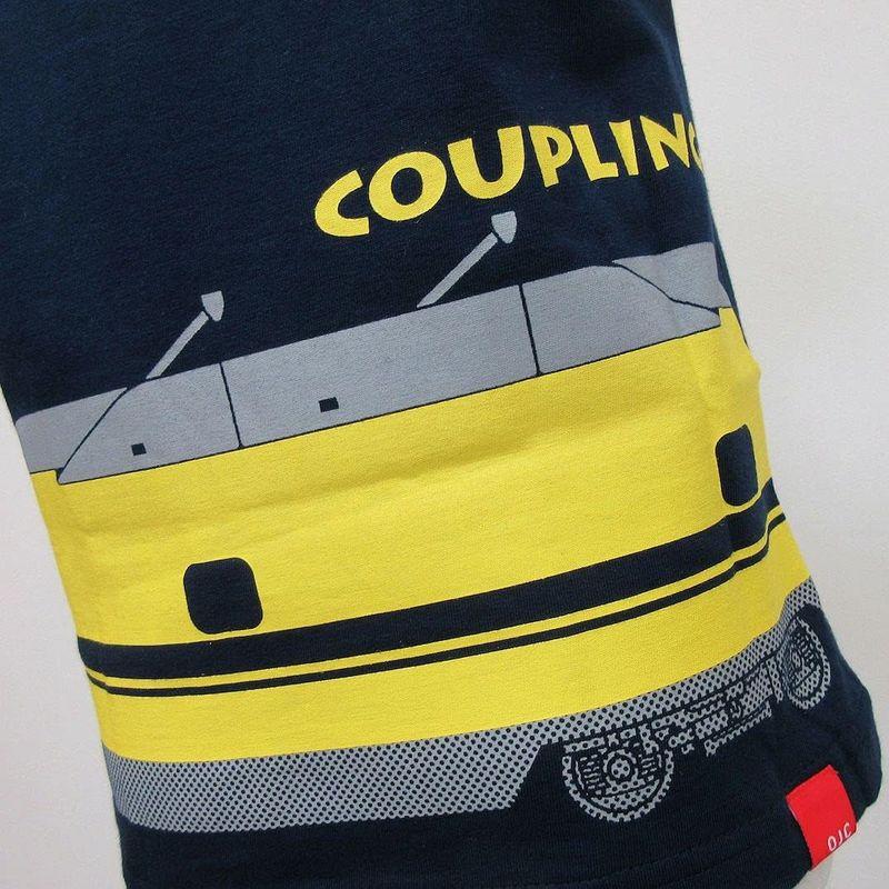 オジコ 半袖Tシャツ「COUPLING Dr. 」（カップリング・ドクター） 新幹線 電車 ドクターイエロー 923 キッズ 4A(90-1