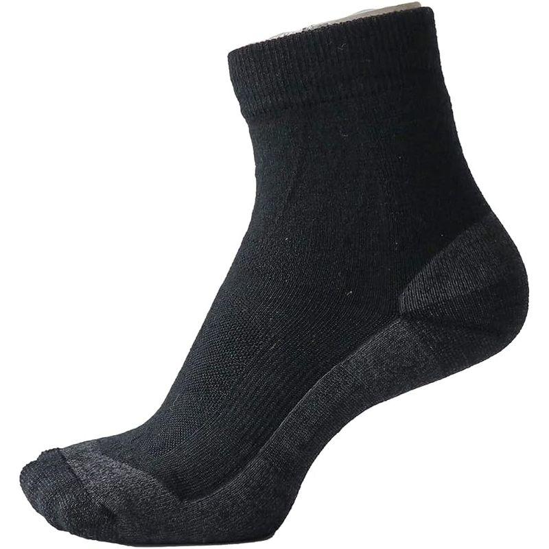 Mateller 靴下 メリノウール サポートソックス ブラック 23.0~25.5cm｜hands-new-shop｜03