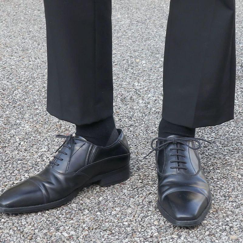 Mateller 靴下 メリノウール サポートソックス ブラック 23.0~25.5cm｜hands-new-shop｜09