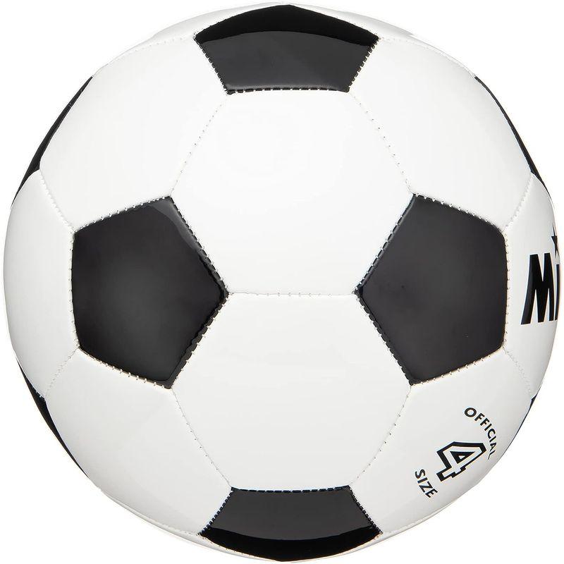 ミカサ(MIKASA) サッカーボール 4号 (小学生用) 約250g ホワイト/ブラック 縫いボール SVC403-WBK 推奨内圧0.3｜hands-new-shop｜06