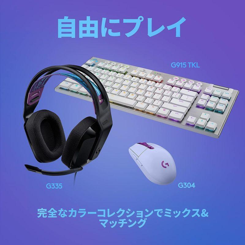 Logicool G ゲーミングヘッドセット G335 ブラック 有線 ステレオ 3.5mm 軽量 222g フリップミュート マイク 2.｜hands-new-shop｜11