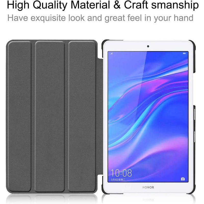 Duanr Huawei MediaPad M5 lite 専用ケース カバー JDN2-W09/JDN2-L09 スタンド機能 8インチ｜hands-new-shop｜03