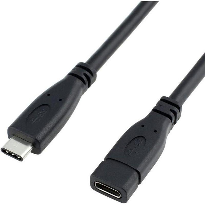 ViViSun USB3.1タイプ-C M-F オスtoメス 延長ケーブル USB3.1 延長ケーブル CM-CF 標準全銅16線 高速充電｜hands-new-shop｜03