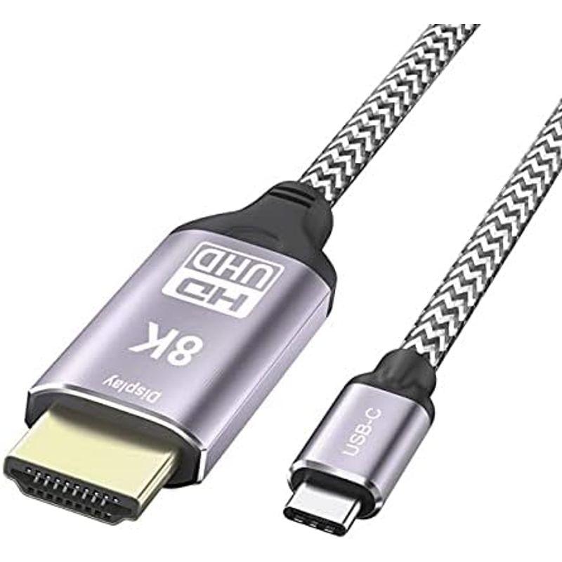 NFHK HDMI 2.0ディスプレイモニターケーブルコネクタ1.8MからUSB4 USB-CタイプCソース｜hands-new-shop｜02