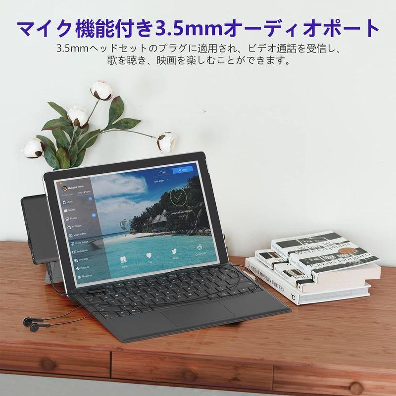 Surface Pro9 USBハブ 8-in-2 マルチポート拡張 Thunerbolt4 USBC ディスプレイ 40Gbpsデータ P｜hands-new-shop｜02