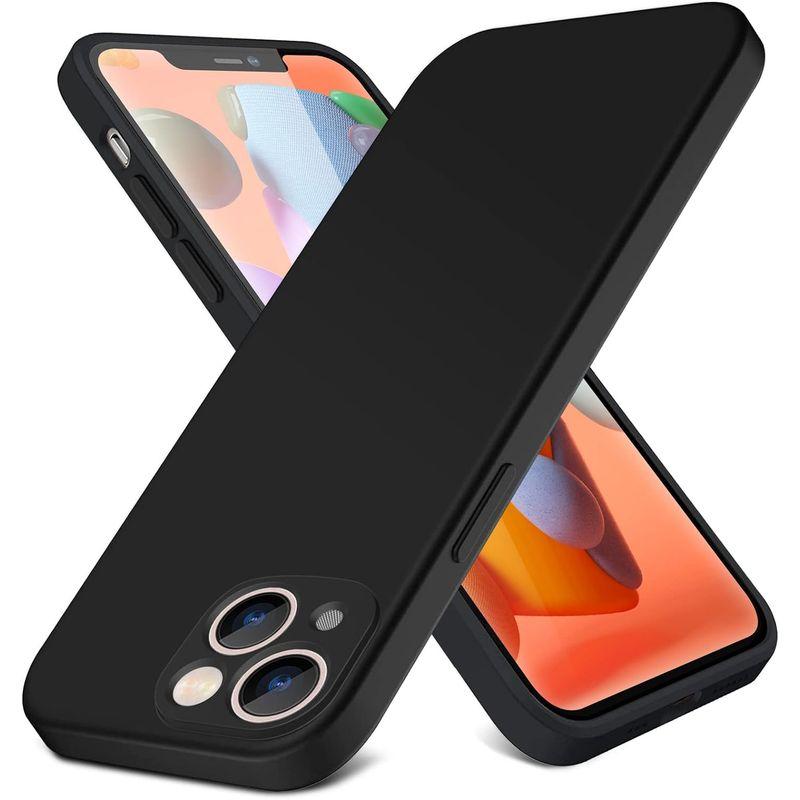 iPhone 13 用 ケース シリコン 薄型 可愛い スリム ソフト カバー 耐衝撃 TPU 液体シリコン シンプル スマホケース 耐久性｜hands-new-shop｜02