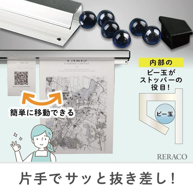 RERACO オーダークリッパー 穴あけ不要 オーダーホルダー 業務用 伝票差し 伝票壁掛け 伝票チップホルダー 伝票ホルダー 壁 伝票 メ｜hands-new-shop｜05