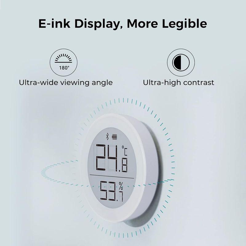 Qingping 温湿度計Tバージョン、Apple HomeKitプラットフォームに対応可能、ThreadとBluetoothの2種類の無線｜hands-new-shop｜08
