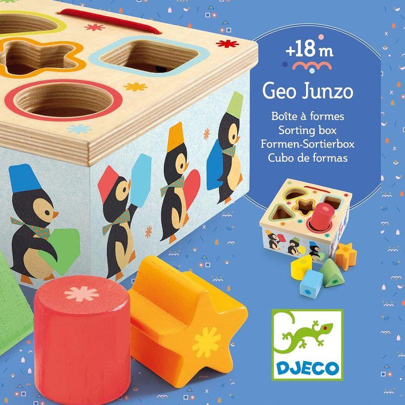 DJECO ジェコ ジオピンギー 型はめパズル 動物 ペンギン 積み木 おもちゃ 知育 1歳 (DJ06409)｜hands-new-shop｜07