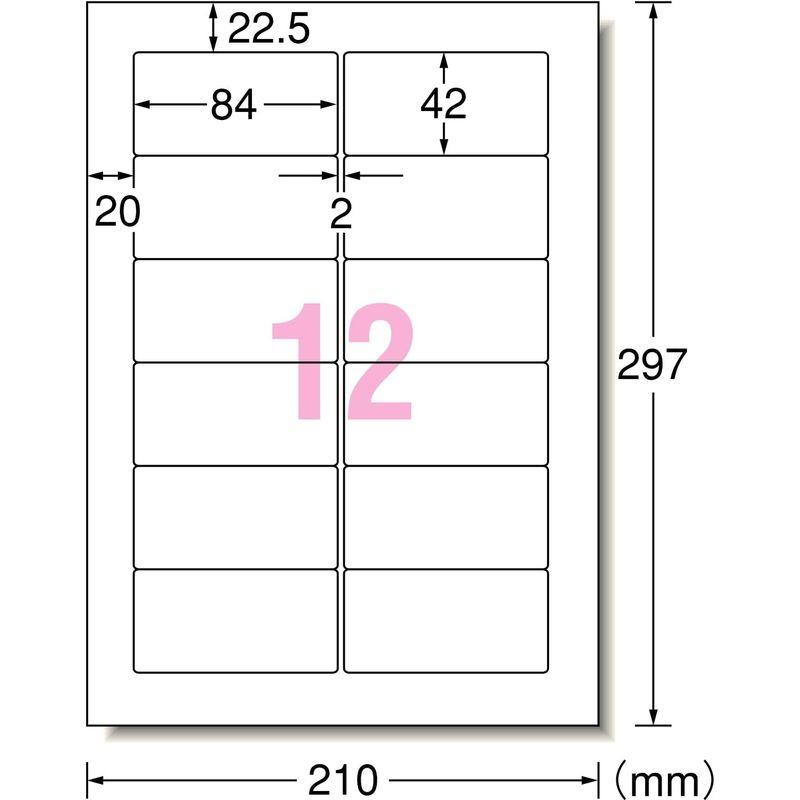 エーワン パソコンamp;ワープロラベル 汎用タイプ・ミリ改行 12面 20シート 28187 プリンター用紙、コピー用紙 アムズデザイン(ima) ミノー メバ コスケ F 35mm 2.2g OHパール #MKK35-008 ルアー