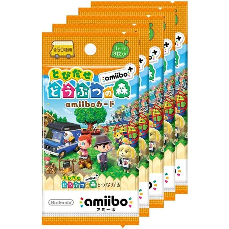 『とびだせ どうぶつの森 amiibo+』amiiboカード (5パックセット)｜hands-select-market｜02