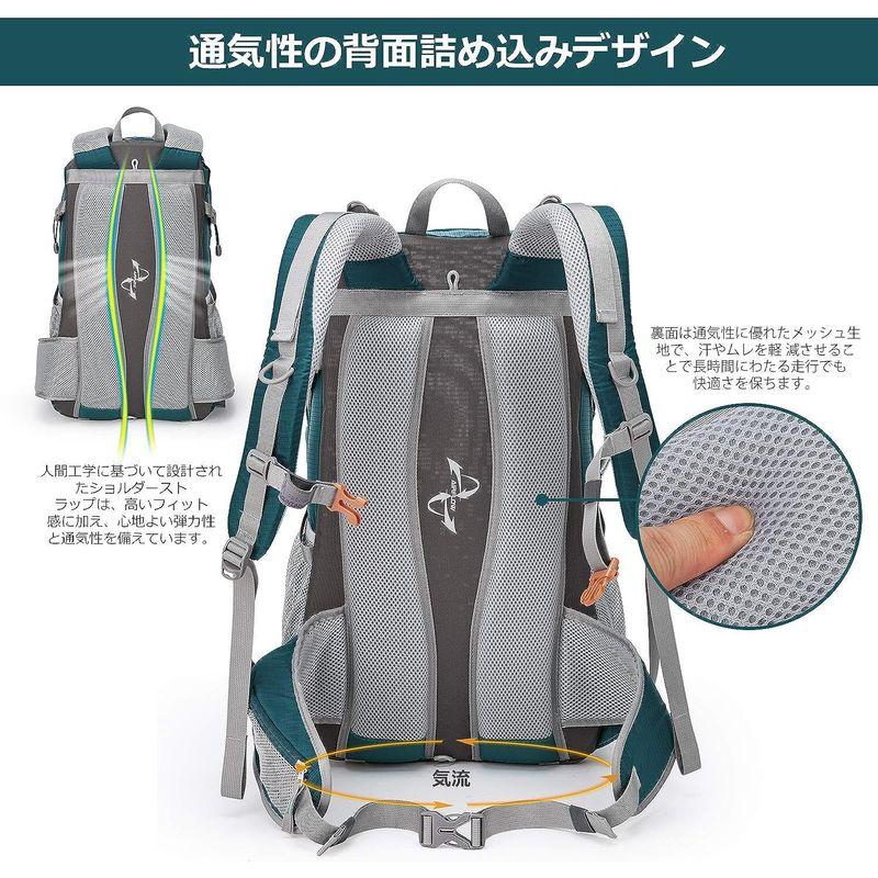 MOUNTAINTOP マウンテントップ バックパック 40L リュック 登山 ザック アウトドア 旅行用 バッグ リュックサック 防水 軽｜hands-select-market｜03