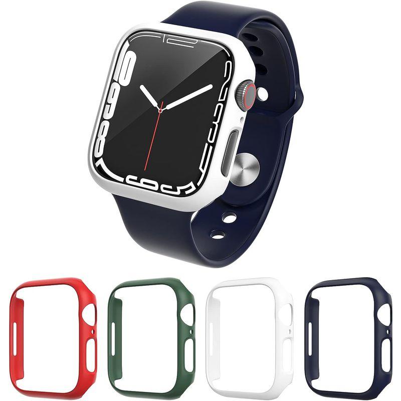 4色セットWiki VALLEY 対応Apple Watch Series8 /Series7 45mm用 ケース メッキ PCフレームカバ｜hands-select-market｜02