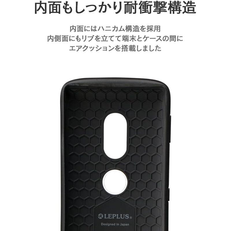 Xperia(TM) XZ2 SO-03K/SOV37/SoftBank 耐衝撃ハイブリッドケース「PALLET」 ブラック｜hands-select-market｜06