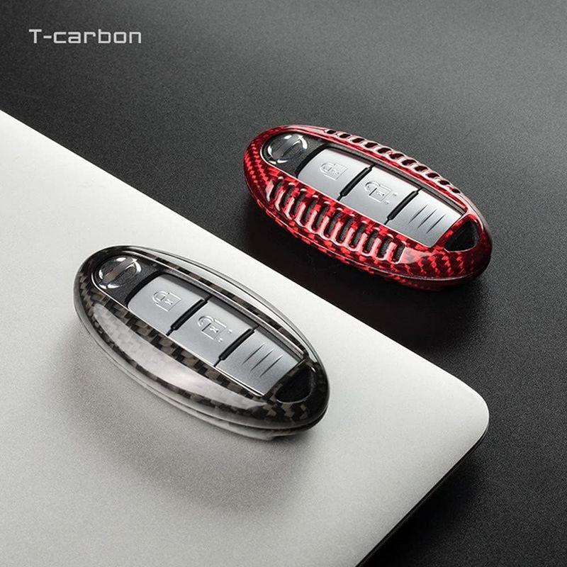 T-carbon リアルカーボンスマートキーケース キーカバー キーケース キープロテクターGTR GT-R R35 フェアレディZ Ｚ34｜hands-select-market｜08