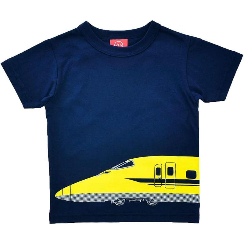 オジコ 半袖Tシャツ「COUPLING Dr. 」（カップリング・ドクター） 新幹線 電車 ドクターイエロー 923 キッズ 2A(75-8｜hands-select-market｜02