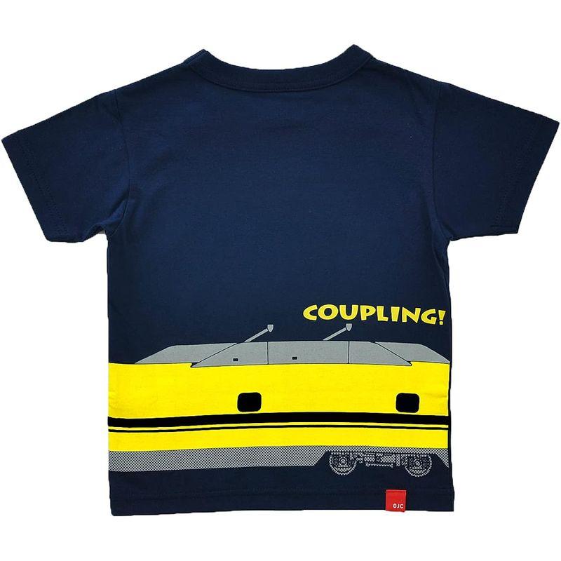 オジコ 半袖Tシャツ「COUPLING Dr. 」（カップリング・ドクター） 新幹線 電車 ドクターイエロー 923 キッズ 2A(75-8｜hands-select-market｜07