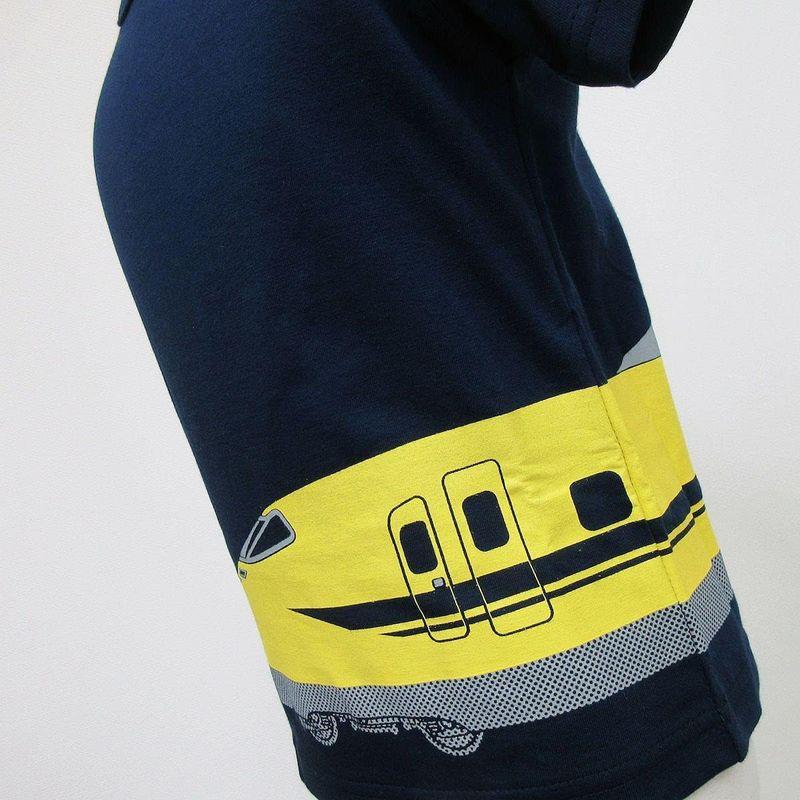 オジコ 半袖Tシャツ「COUPLING Dr. 」（カップリング・ドクター） 新幹線 電車 ドクターイエロー 923 キッズ 2A(75-8｜hands-select-market｜08
