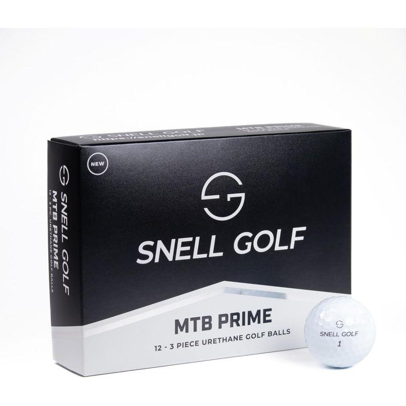 Snell Golf MTB PRIME（白）１ダース 日本正規品 USGA/R&A公認球 2023年新モデル オンライン限定商品｜hands-select-market｜03
