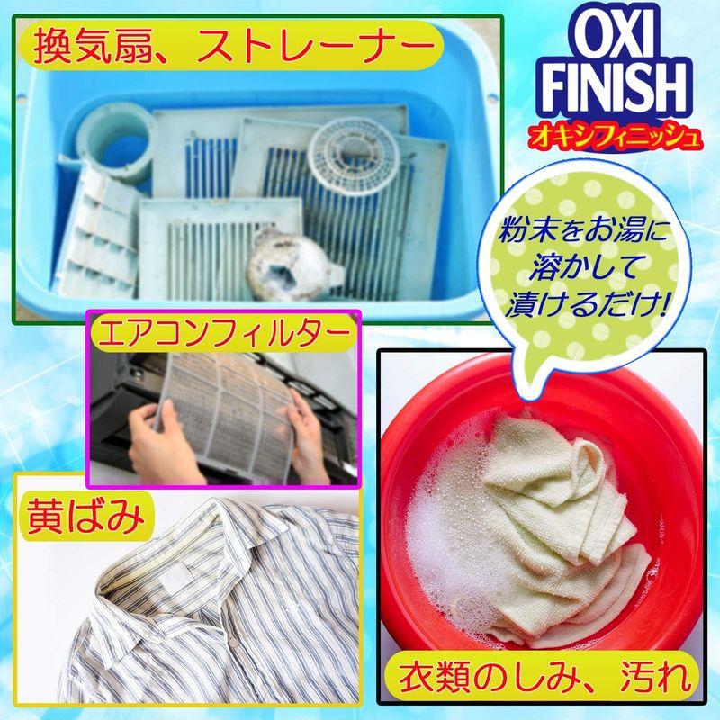 ピクス 酸素系漂白剤 OXI FINISH オキシフィニッシュ 漂白・消臭・除菌 日本製 粉末タイプ 500g｜hands-select-market｜08