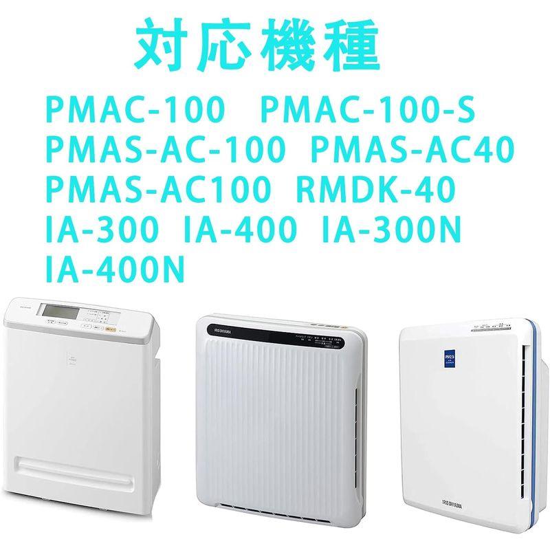 IA300PF 空気清浄機 用 活性炭フィルター IA300PF フィルターPMAC-100 PMAS-AC40（ペット臭用） 2枚入リ（互｜hands-select-market｜03