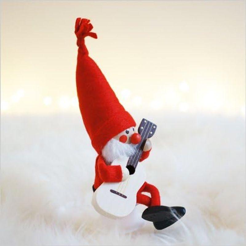 NORDIKA nisse ノルディカ ニッセ クリスマス 木製人形 (ギターを持ったサンタ/レッド / NRD120068)｜hands-select-market｜06