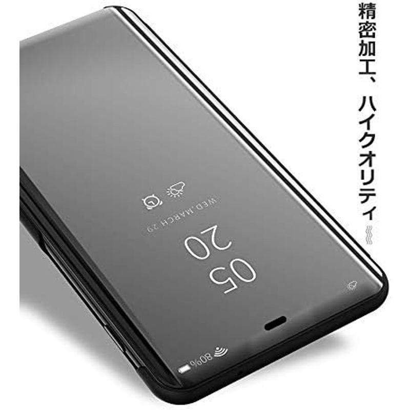 SONY Xperia1 II ケース/カバー 2つ折り 液晶保護 パネル 半透明 ソニー エクスペリア1 ツー ケース/カバー おしゃれ｜hands-select-market｜09