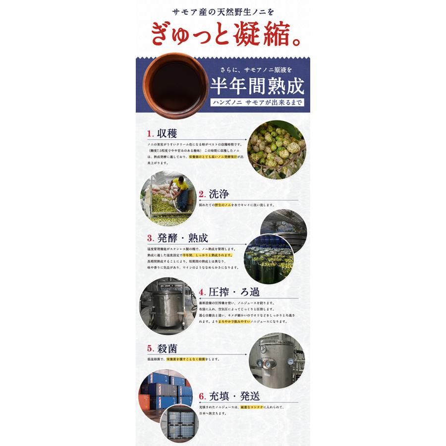 NaTruly（ナトゥリー） ノニジュース ハンズノニ サモア 半年熟成ノニ