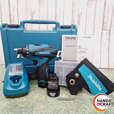 マキタ DF030DWX ドライバドリル 未使用品 バッテリー10.8V一個/カバー