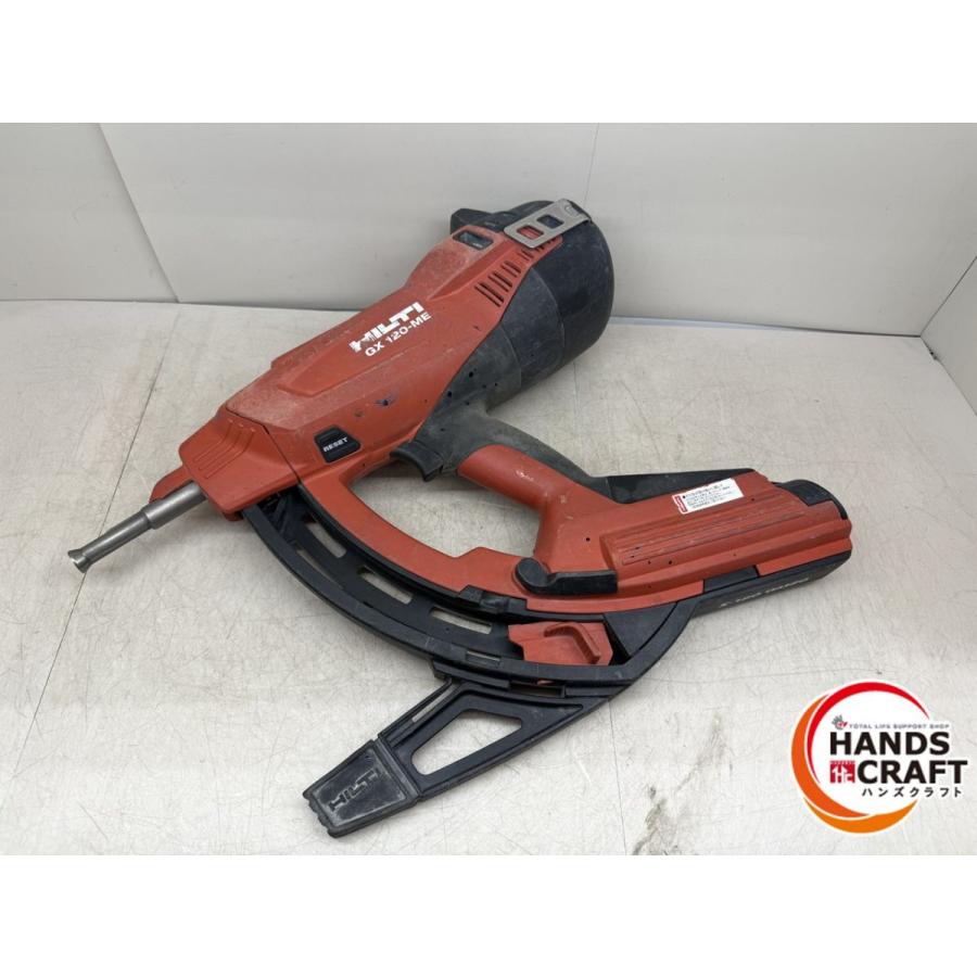 【中古】ヒルティ　GX120　ガス式　釘打ち機 ♪【現状品】HILTI ガス式釘打ち機 GX120-ME 動作未確認 ヒルティ