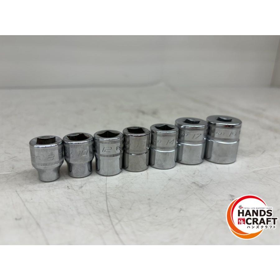 Snap-on（スナップオン） ♪スナップオン セミディープソケット7個 