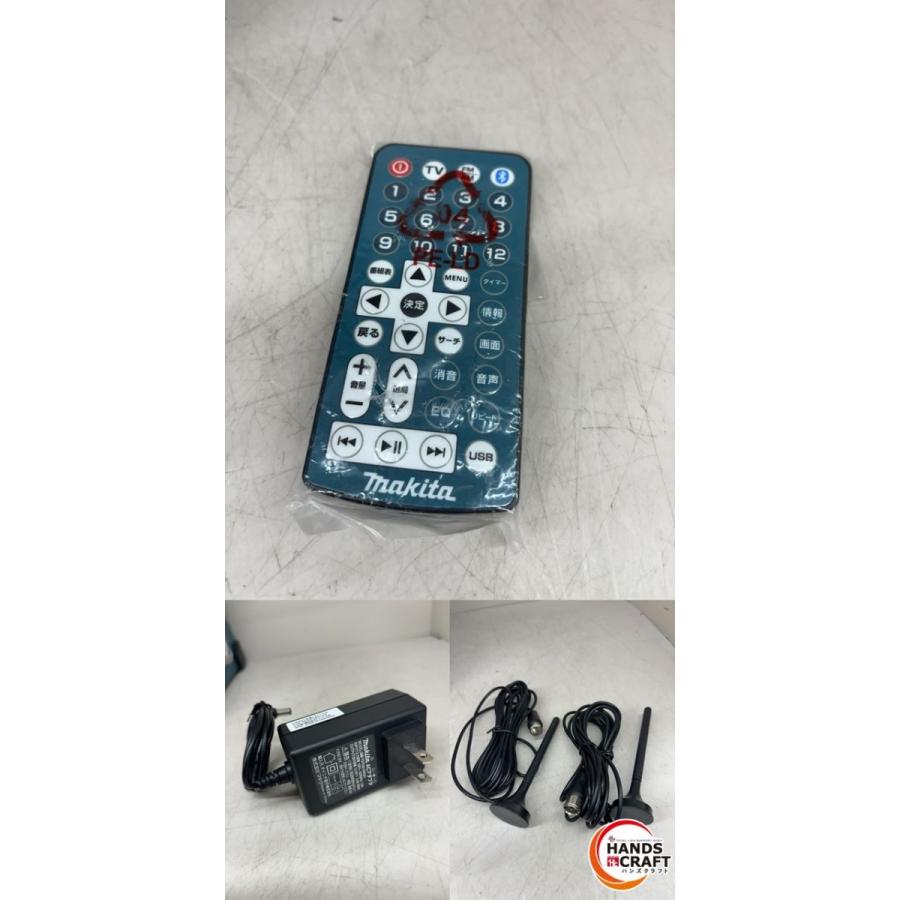 マキタ　充電ラジオ　TV100　美品中古 マキタ（makita） ♪【中古】マキタ 充電式ラジオ付テレビ 中古 TV100
