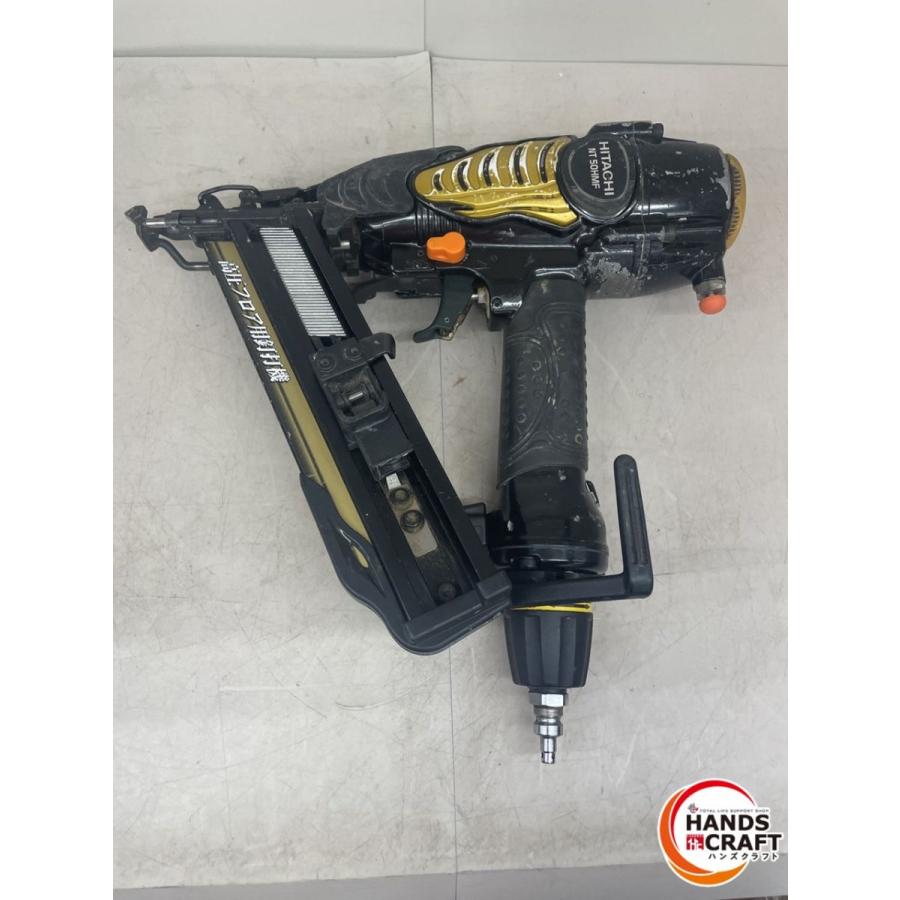 日立 ♪日立 NT50HMF 高圧フロア釘打機 本体のみ【中古 日立 ♪日立 NT50HMF 高圧フロア釘打機 本体のみ【中古