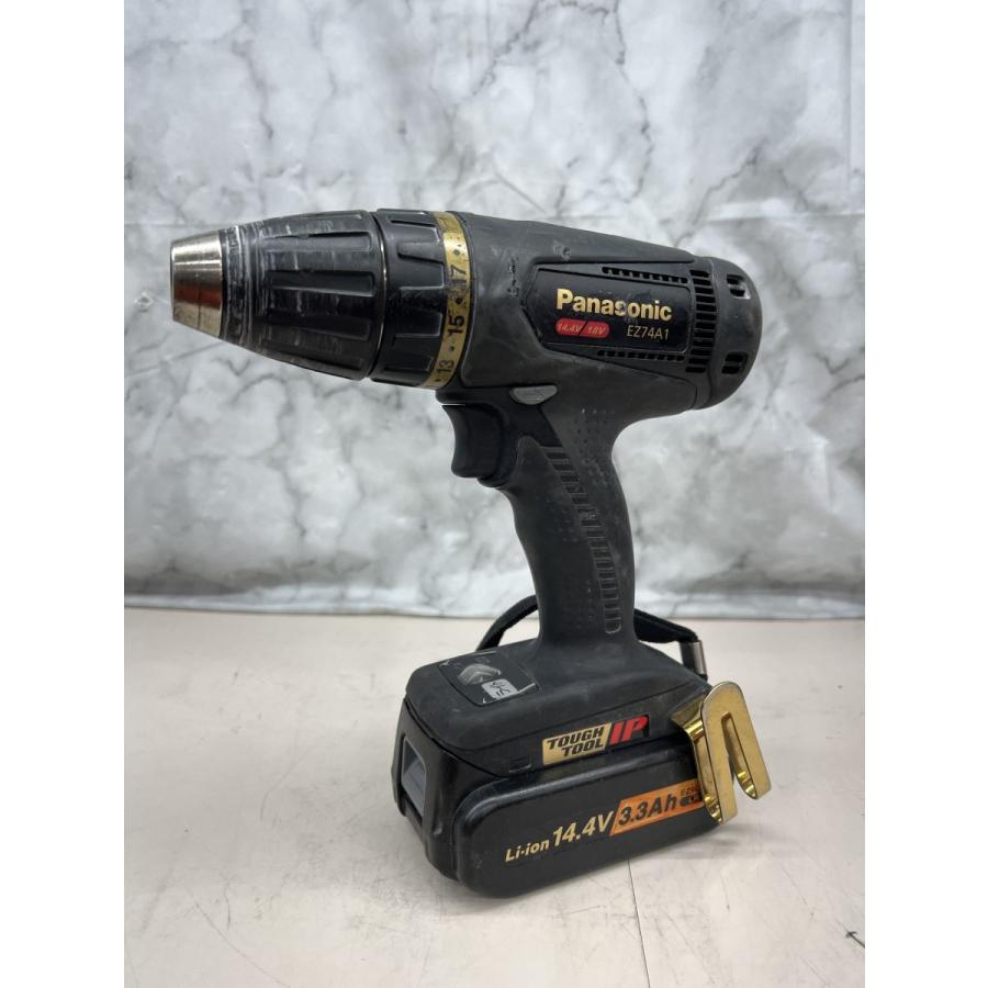 ♪ Panasonic ドリルドライバー 中古 EZ74A1 限定ゴールド フルセット  