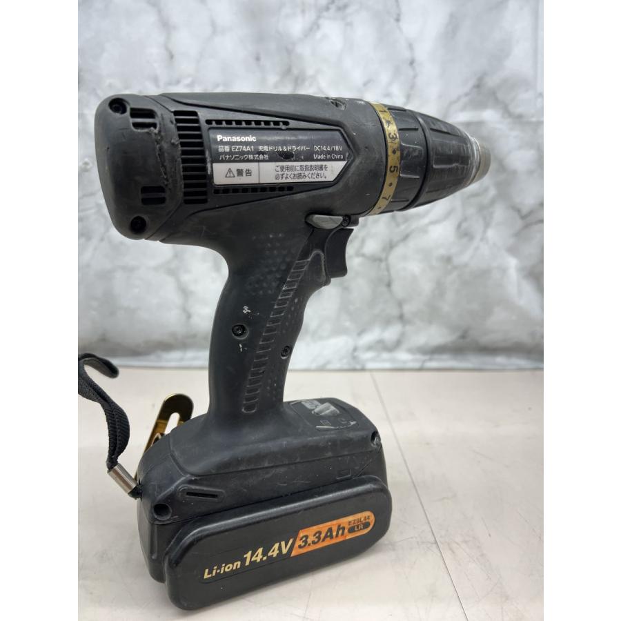 ♪ Panasonic ドリルドライバー 中古 EZ74A1 限定ゴールド フルセット  