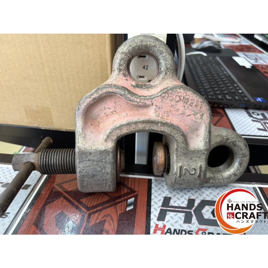 □【中古】イーグルクランプ SBB-20-40 クランプ 2t 【ハンズクラフト 
