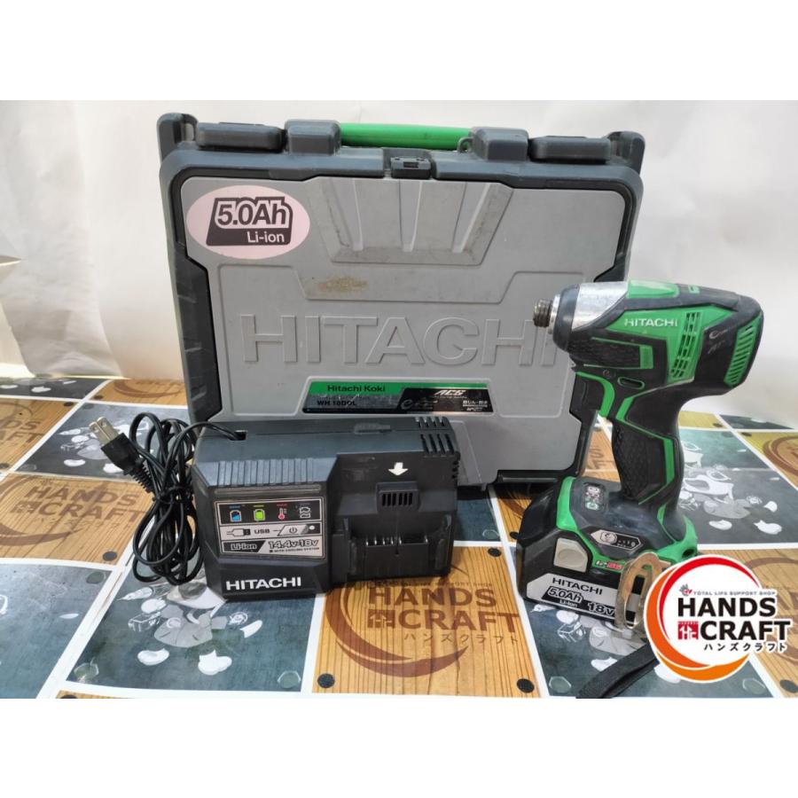 ◇【中古品】日立 HITACHI WH18DDL コードレスインパクトドライバ 18V 